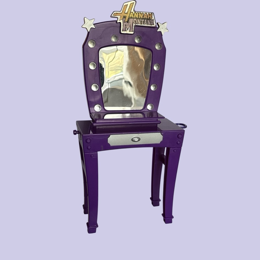 Replacement Hannah Montana Doll Purple Vanity Mirror